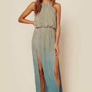 Blue life ombré dress